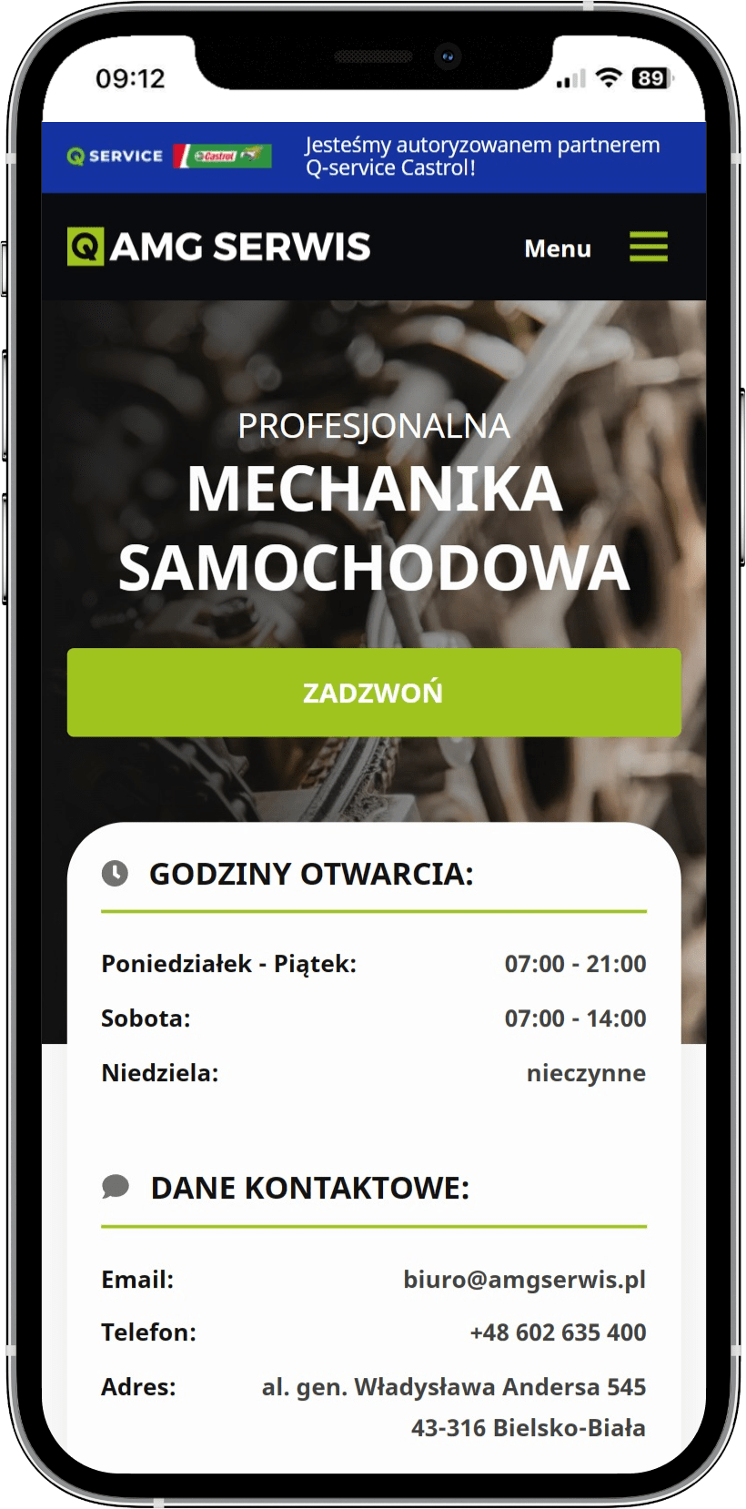 Realizacja: AMG Serwis